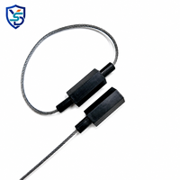 Sceau de câble hexagonal en acier inoxydable à longueur réglable YSD-CS pour conteneurs maritimes
