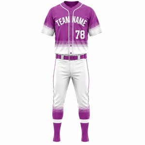 Uniforme de Béisbol Premium, Jersey Personalizado para Equipo, Ropa Deportiva Ligera, Secado Rápido, OEM - Product Image 2