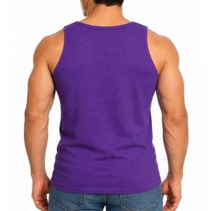 Débardeur sans manches en coton premium pour homme, doux, respirant, élégant, sportif, décontracté, pour tous les jours, OEM, personnalisable, pour la remise en forme. - Product Image 4