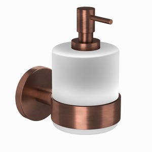 Distributeur de savon mural moderne en acier inoxydable élégant pour salle de bain - Product Image 5