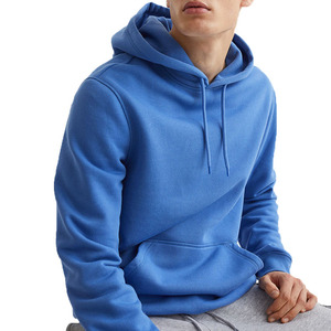Sajjawal Zipper-Up Regular Fit 100% Cotton Fleece 400g Heavyweight Solid Eco-Friendly Windproof <b>Waterproof</b> Winter Mens Hoodie - Product Image 3