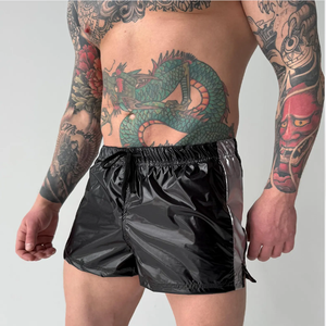 Pantalones Cortos Deportivos para Hombre, 100% Poliéster, Transpirables, de Secado Rápido, Personalizados, de Alta Calidad, Estilo Casual, Color Sólido - Product Image 4