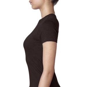 100% coton Logo personnalisé imprimé T-shirts de fitness vierges en gros chemises pour femmes unies avec étiquettes de marque et motifs d'impression - Product Image 1