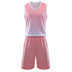 Conjunto de Camiseta de Baloncesto Stitch Lab Rosa, Cuello en V, Sin Mangas, Absorbe la Humedad, Unisex, para Adultos, Ropa Deportiva para Todas las Temporadas - Product Image 1