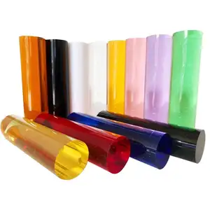 Lazer kesim için PMMA üretici çoklu renkler PMMA akrilik çubuk çubuğu