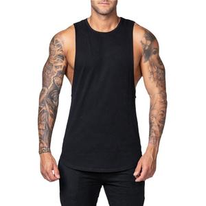 Camiseta sin mangas popular de verano 2026 para hombre, de algodón puro, holgada, deportiva, para fitness, de color liso, transpirable - Product Image 1