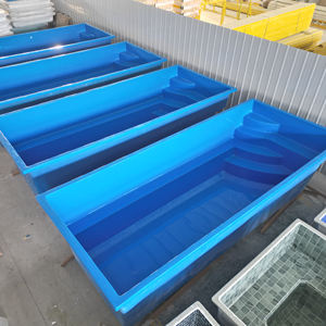 Piscina de Fibra de Vidrio para Exteriores de 10m, Piscina Spa Resistente para Instalar en el Suelo, Tamaño de Contenedor de 20ft/40ft, Piscina en Oferta - Product Image 3