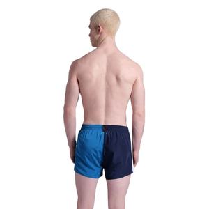 กางเกงว่ายน้ำขาสั้นสองสีสำหรับผู้ชายกางเกงขาสั้นชายหาดผ้าแห้งเร็วน้ำหนักเบามีเชือกผูกปรับได้โลโก้ได้ตามต้องการ - Product Image 2