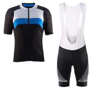 Wholesale Custom <b>Cycling</b> Jersey Set Unisex Quick Dry Breathable Summer Bike Uniform OEM ODM Logo Sportswear - Product Image 3