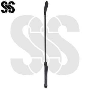 Fouet d'équitation Premium SHER SONS SPORTS, manche en fibre de verre/PVC, poignée en cuir/PU, antidérapante, pour l'entraînement quotidien et l'équitation, durable - Product Image 4