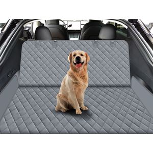 Housse de siège arrière pour chien pour voitures, SUV, camions avec fenêtre en maille, anti-rayures, antidérapante, imperméable, en tissu Oxford - Product Image 3