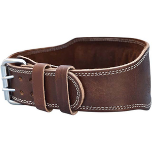 Customizable Lightweight Breathable Genuine Leather Weightlifting <b>Belt</b> With Premium Quality Top Selling OEM <b>Size</b> For Sports - Product Image 2