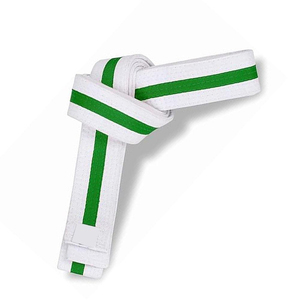Ceintures d'arts martiaux personnalisées OEM en coton pour le karaté, le taekwondo et le judo, ceinture d'entraînement durable avec options de rangement par couleur - Product Image 2