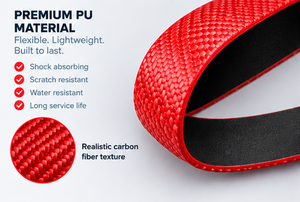 Bande de protection pour bord de raquette de padel en PU, autocollante, anti-rayures, imperméable, écologique, durable, logo personnalisé, pour l'entraînement - Product Image 6