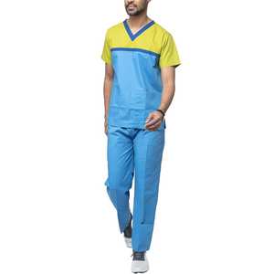 Uniforme de Hospital Unisex de Talla Regular para Verano, Venta Directa de Fábrica, Uniforme Médico de Primera Calidad para Farmacia y Atención Médica - Product Image 1