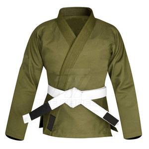 Traje de BJJ de Diseño Minimalista Simple, Hecho en Pakistán, 100% Algodón, Ligero, Transpirable, Personalizable en la Parte Delantera, Traje de Entrenamiento de Artes Marciales - Product Image 3