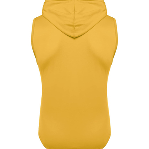 Vêtements de sport pour hommes, sweats à capuche sans manches, respirants, décontractés, sportswear, séchage rapide, matière douce et flexible, avec détails perlés - Product Image 2