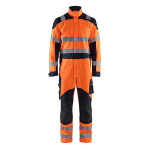 Worker Uniform <b>Work</b> Coverall Men Safety Workwear Industrial Use Fire Protection Level Vapor-Protective Reflective <b>Waterproof</b> GS - Product Image 1