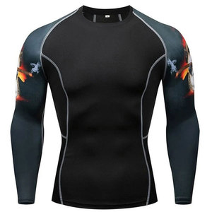 เสื้อรัดกล้ามเนื้อ BJJ ยี่ห้อ Econex Sports ผลิตจากผ้าสแปนเด็กซ์/โพลีเอสเตอร์ คุณภาพสูง สกรีนโลโก้ด้านหน้าแบบ Sublimation ไม่มีแขน ระบายอากาศได้ดี เป็นมิตรต่อสิ่งแวดล้อม - Product Image 3