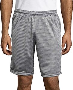 Shorts de sport pour hommes en mesh à taille élastique avec logo personnalisé, double couche, 5 pouces, pour l'été, shorts de basket en mesh - Product Image 5