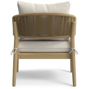 Set di 2 sedie da conversazione per esterni Bayshore Natural - Product Image 4