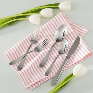 Modern Stainless Steel <b>Flatware</b> Set High Mirror Polish Dishwasher Safe Cutlery Spoon Fork Knife for Dining - Product Image 4