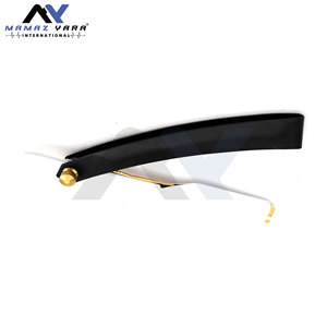 Professional <b>Straight</b> Cut Throat Barber <b>Razor</b> Durable Stainless Steel Manual Shaving <b>Razor</b> for Men Salon & Home Use OEM Private - Product Image 2