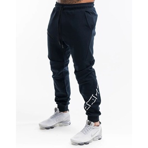 Men Joggers Pants Zipper Pockets Casual Men's Trouser Cotton Jogging Sweatpants - Product Image 4
