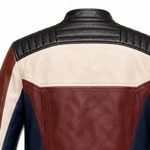 Veste en cuir marron décontractée style streetwear pour homme – Manteau urbain chaud et élégant pour l'automne et l'hiver – Tendance premium 2026 - Product Image 5