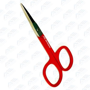 Tijeras Multiusos de Acero Inoxidable para Manicura y Cuidado de Uñas, Tijeras Rojas para Cutículas con Punta de Flecha Superafilada - Product Image 5