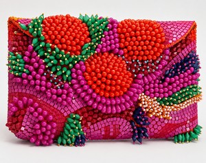 Bolso de Hombro de Lona de Algodón con Cuentas Hechas a Mano, el Más Vendido, para Salidas Informales o Fiestas, a Precio de Fábrica - Product Image 5