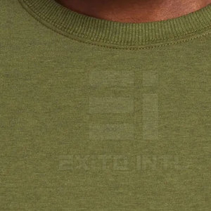 เสื้อสเวตเชิ้ตคอกลมผู้ชายคุณภาพสูง ผ้าฝ้ายฟลีซ 100% อุ่นสบายสำหรับฤดูหนาว ปี 2026 แห้งเร็ว รับสกรีนโลโก้ตามสั่ง - Product Image 3