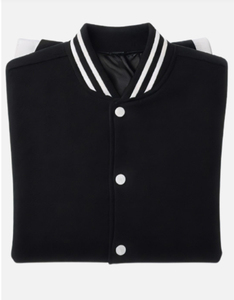 เสื้อแจ็คเก็ตเบสบอลชายขายดี ปักลายปักชื่อได้ตามสั่ง คอตั้ง มีไซส์ XS-XL ตัวอักษรปักอยู่ด้านหน้า - Product Image 5