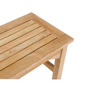 ม้านั่งไม้สักแท้คุณภาพพรีเมียมสำหรับสวนและลานบ้าน - Product Image 4