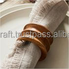 แหวนรองผ้าเช็ดปากไม้บีชคลาสสิก สไตล์ยุโรปสมัยใหม่ รูปทรงสี่เหลี่ยม สีและขนาดปรับแต่งได้ ที่วางกระดาษเช็ดปากสำหรับงานปาร์ตี้ - Product Image 2