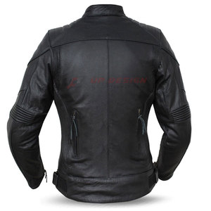 Chaqueta de Cuero para Motocicleta de Diseño Único Personalizado para Hombre, Diseño Internacional, Manga Larga, Transpirable, de Alta Calidad - Product Image 3