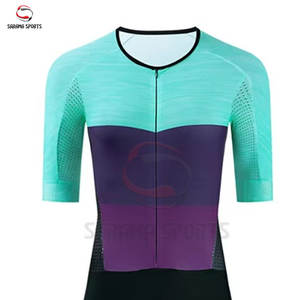 Conjuntos de Ciclismo Personalizados para Hombre y Mujer con Impresión por Sublimación, Bolsa, Ropa Deportiva de Primavera/Verano OEM, Conjuntos de Jersey de Ciclismo - Product Image 5