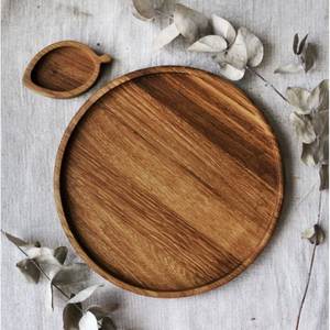 Assiette de service en bois éco-responsable fabriquée à la main en bois de manguier durable avec un design décoratif en résine époxy émeraude pour - Product Image 6