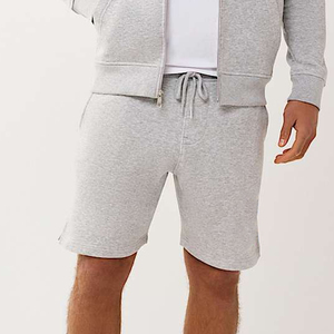 Shorts de bain décontractés pour hommes, personnalisés OEM, en tissu texturé toile respirant à séchage rapide, avec cordon de serrage, pour le sport et la plage - Product Image 1