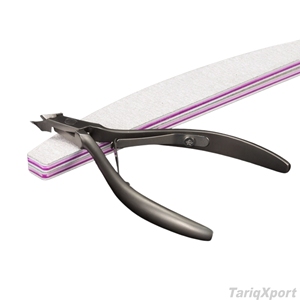 Cortauñas Profesional de Doble Resorte JAW-12 para Pedicura y Manicura, con Logotipo OEM, de Acero Inoxidable, para Cutículas y Uñas - Product Image 4