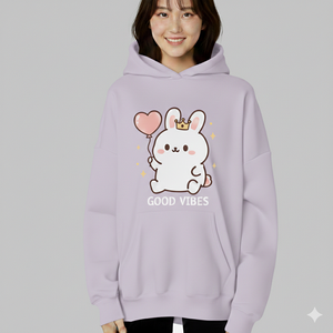 เสื้อฮู้ดลำลองสำหรับผู้หญิง วัสดุทนทาน ใส่สบาย เหมาะสำหรับฤดูหนาว - Product Image 1