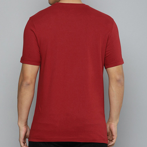 Nouveaux T-shirts décontractés pour hommes, style personnalisé, col rond, manches courtes, tricotés, 100% coton, séchage rapide, respirants, coupe classique - Product Image 4