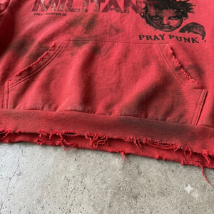 เสื้อฮู้ดพิมพ์ลายตามสั่ง ผ้าฝ้ายเฟรนช์เทอร์รี่ 100% ทรงโอเวอร์ไซส์ สไตล์พังก์สำหรับผู้ชาย เหมาะสำหรับฤดูใบไม้ร่วง ระบายอากาศได้ดี เป็นมิตรต่อสิ่งแวดล้อม - Product Image 2
