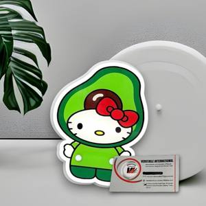 Private Label Hello Kitty Acrylic <b>Magnetic</b> <b>Lash</b> Tile Eyelash Extension Tool Eco-Friendly Reusable Rectangle Circle Square Flower - Product Image 6