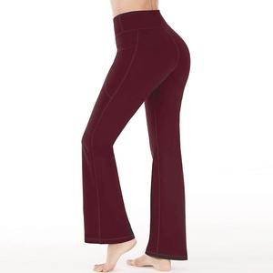 Pantalon évasé pour femme très demandé, style vintage, grande taille, taille élastique, 100% coton, imperméable, respirant, séchage rapide - Product Image 2