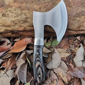 Hacha Vikinga de Acero Hecha a Mano de Alta Calidad, Venta Directa de Fábrica, para Uso en Campamentos al Aire Libre, Hachas Vikingas Tácticas y de Supervivencia - Product Image 4