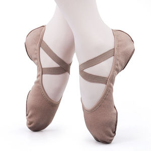 Zapatos de Ballet de Cuero Genuino para Niñas, con Color y Talla Personalizables, Parte Superior Elástica, Suela de Cuero Antideslizante, Alta Calidad - Product Image 2