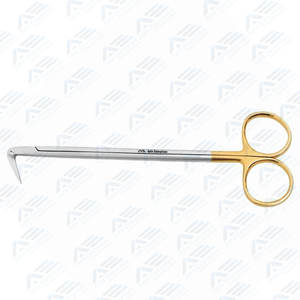 Medic Instruments Metzenbaum Tijeras 7 "Acero inoxidable de alta calidad con insertos de carburo de tungsteno y anillos de oro - Product Image 3