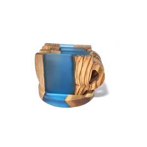 Square Table <b>Mats</b> and Pads For Home Decoration Epoxy Resin and Wood Table Coasters for Home <b>Bar</b> Restaurant Table <b>Mats</b> and Pads - Product Image 4