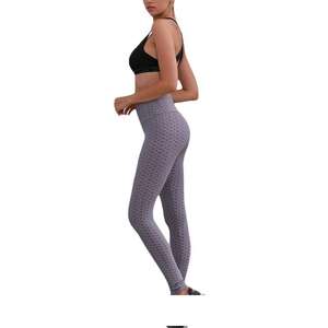 Leggings de mode pour femmes, nouveaux, brillants, 100% coton, pour l'entraînement, collants de sport taille haute pour le yoga - Product Image 5